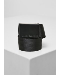 Men's belt // Urban classics Easy Polyester Belt black