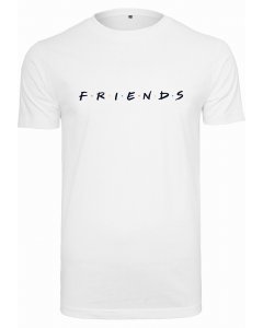 Men´s T-shirt short-sleeve // Merchcode Friends Logo EMB Tee white