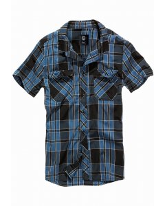 Men's Shirt // Brandit Roadstar Shirt indigo checked
