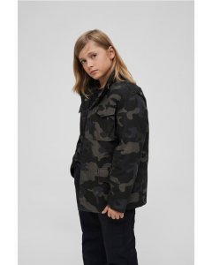 Dětská bunda // Brandit Kids M65 Standard Jacket darkcamo
