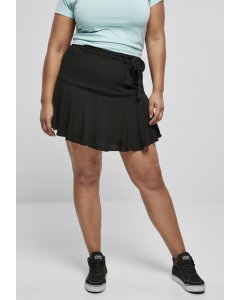 Women skirt // Urban classics Ladies Viscose Mini Skirt black