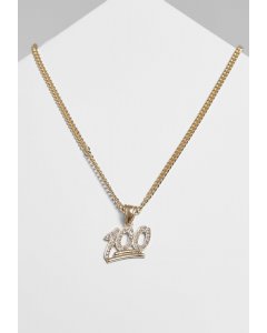 Urban Classics Accessoires / One Hundred  Diamond Necklace gold