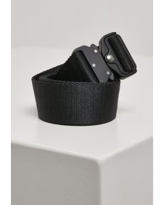 Men's belt // Urban Classics Wing Buckle Belt black