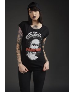 Women´s T-shirt short-sleeve // Famous Stars & Straps Ladies God Cant Save Tee black