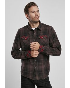 Men's Shirt // Brandit Duncan Checked Shirt brown