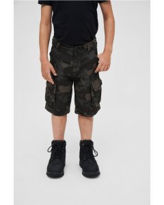 Kid`s shorts // Brandit Kids BDU Ripstop Shorts darkcamo