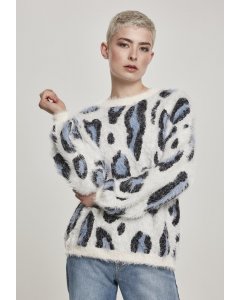 Women´s pullover // Urban Classics Ladies Leo Sweater abstract leo