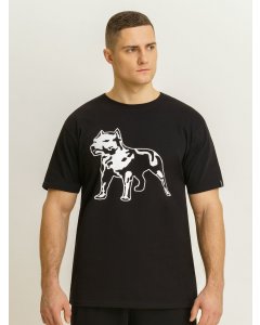 Men´s T-shirt short-sleeve // Amstaff Logo 2.0 T-Shirt - schwarz/weiß