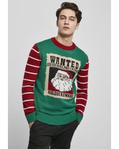 UC Men / Wanted Christmas Sweater x-masgreen/white