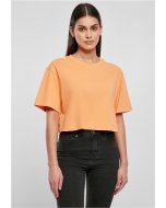 Women´s T-shirt waist  // Urban Classics / Ladies Short Oversize Tee papaya