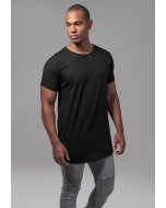Men´s T-shirt short-sleeve // Urban Classics Long Shaped Turnup Tee black