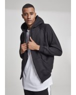 Men´s hoodie zipper // Urban Classics Zip Hoody black