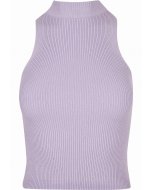 Women´s T-shirt long-sleeve // Urban classics Ladies Short Rib Knit Turtleneck T