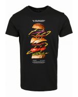 Men´s T-shirt short-sleeve // Mister Tee / A Burger Tee black
