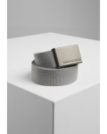 Men's belt // Urban classics Canvas Belts grey