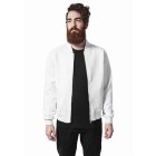 Men´s jacket // Urban Classics Neopren Zip Jacket white