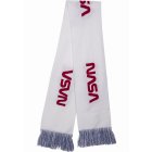 Scarf // Mister Tee NASA Scarf Knitted blue/red/wht