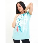 Women´s T-shirt short-sleeve // Babystaff Giela T-Shirt - blau
