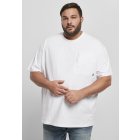 Men´s T-shirt short-sleeve // Urban classics Oversized Big Pocket Tee white