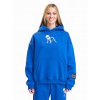 Women´s hoodie  // Amstaff Woman Basic Oversize Hoodie - blau