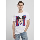 Men´s T-shirt short-sleeve // Merchcode Mickey Mouse M Face white