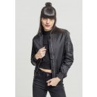 Women´s bomber jacket // Urban classics Ladies Basic Bomber Jacket black