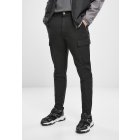 Men's jeans // Urban classics Tapered Double Cargo Pants black