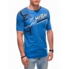 Men's t-shirt S1841 - blue
