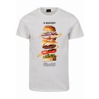 Men´s T-shirt short-sleeve // Mister Tee / A Burger Tee white