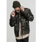 Men´s jacket // Urban Classics Vintage Camo Cotton Bomber Jacket wood camo