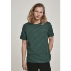 Men´s T-shirt short-sleeve // Urban Classics Yarn Dyed Baby Stripe Tee darkfreshgreen/black