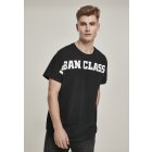Men´s T-shirt short-sleeve // Urban Classics Long Shaped Big Logo Tee black