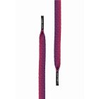 TUBELACES / White Flat Sundowner Pack (Pack of 5 pcs.) purple 130cm