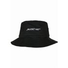 Hat // Mister tee Lettered Bucket Hat black