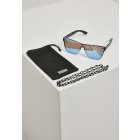 Sunglasses // Urban Classics 103 Chain Sunglasses blk/blue