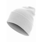 Cap // MasterDis Beanie Basic Flap Long Version white
