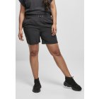 Shorts // Urban classics Ladies Crinkle Nylon Shorts black