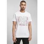 Men´s T-shirt short-sleeve // Mister tee Crossword Tee white