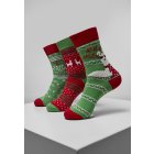 Socks // Urban classics Christmas Lama Socks 3-Pack multicolor