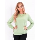 Women's sweatshirt TLR001 - light green