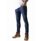 UC Men / Slim Fit Biker Jeans darkblue