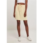 Women skirt // Urban Classics Ladies Plisse Mini Skirt softyellow