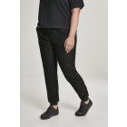 Trousers // Urban Classics Ladies Lace Jersey Jog Pants black