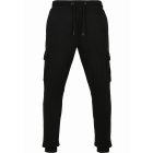 Men`s sweatpants // Urban Classics Fitted Cargo Sweatpants black