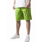 Shorts // Urban Classics Bball Mesh Shorts limegreen