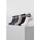 Urban Classics Accessoires / Sporty Half Cuff Logo Socks 5-Pack multicolor