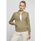 Women´s bomber jacket // Urban classics  Ladies Light Bomber Jacket khaki