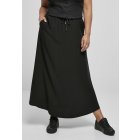 Women skirt // Urban classics  Ladies Viscose Midi Skirt black