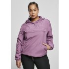 UC Curvy / Ladies Basic Pull Over Jacket duskviolet