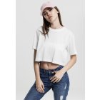 Women´s T-shirt waist  // Urban classics Ladies Short Oversized Tee white